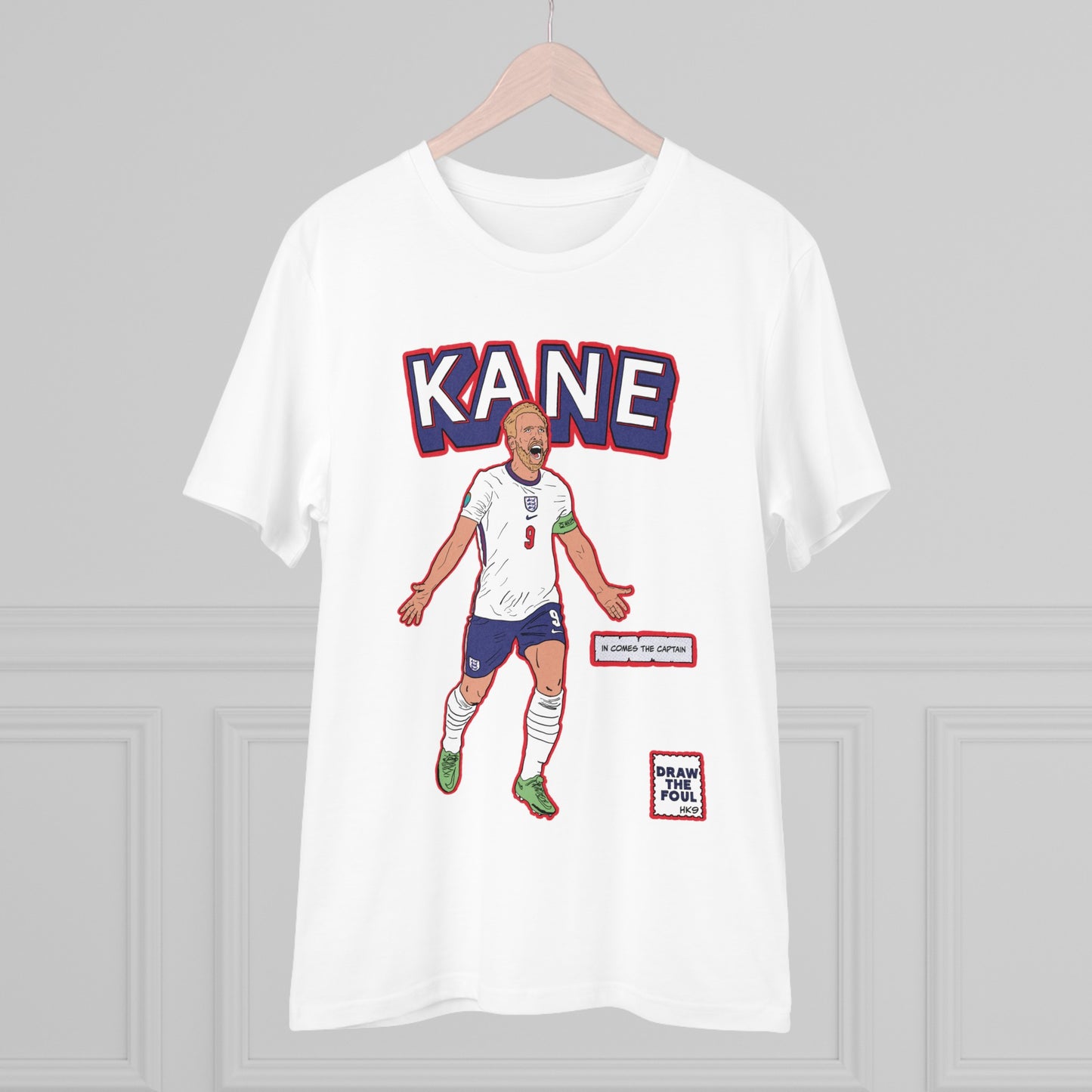 Harry Kane 'In Comes The Captain' T Shirt (Euros'24)