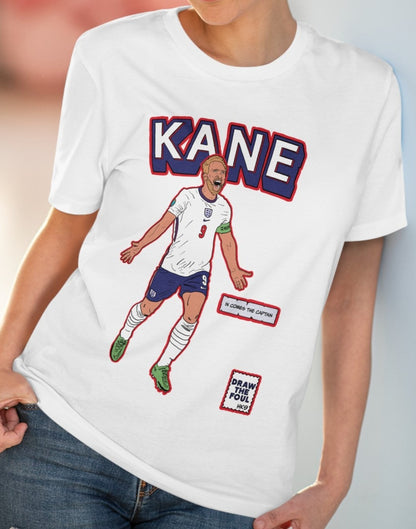 Harry Kane 'In Comes The Captain' T Shirt (Euros'24)