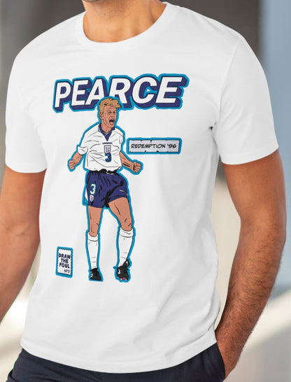 Pearce 'Redemption '96' T Shirt (Euros Legends)