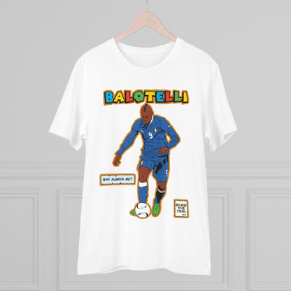 Mario 'Why Always Me?' Balotelli T Shirt (Euros Legends)