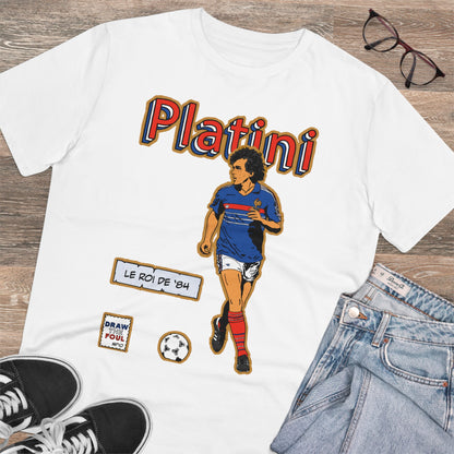 Platini 'Le Roi' T Shirt (Euros Legends)