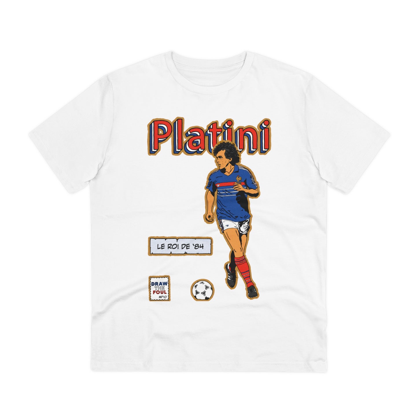 Platini 'Le Roi' T Shirt (Euros Legends)