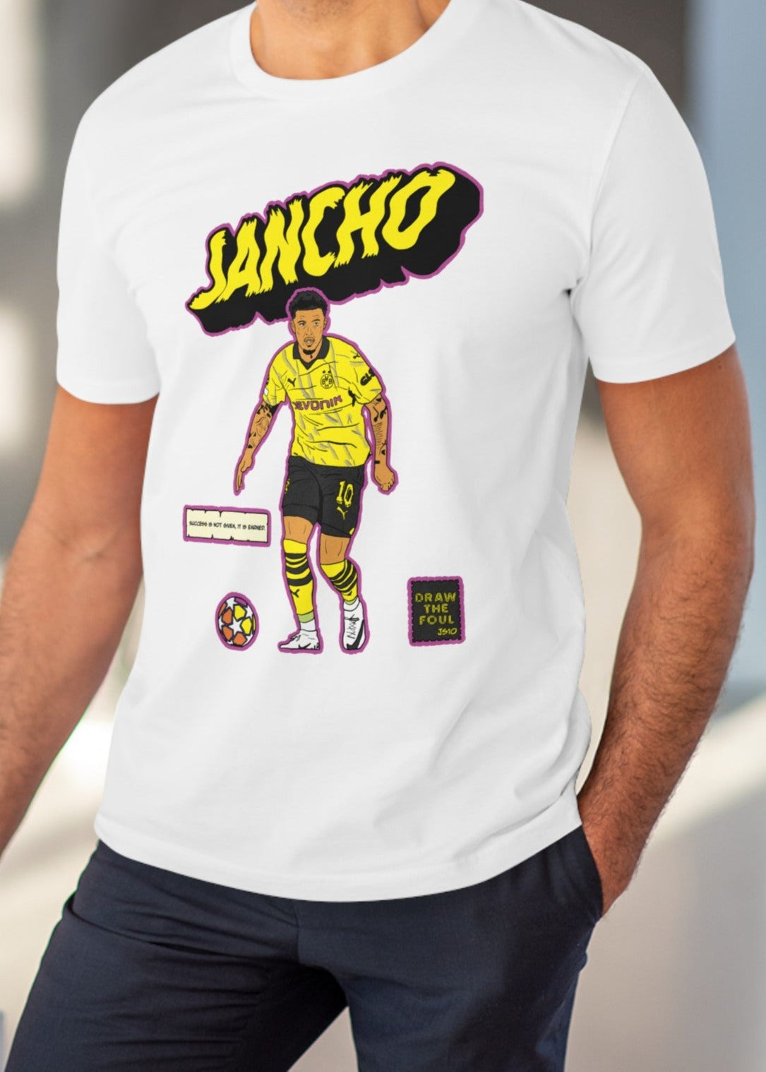 Sancho 'Success Is Not Given' T Shirt (Champions League Final)