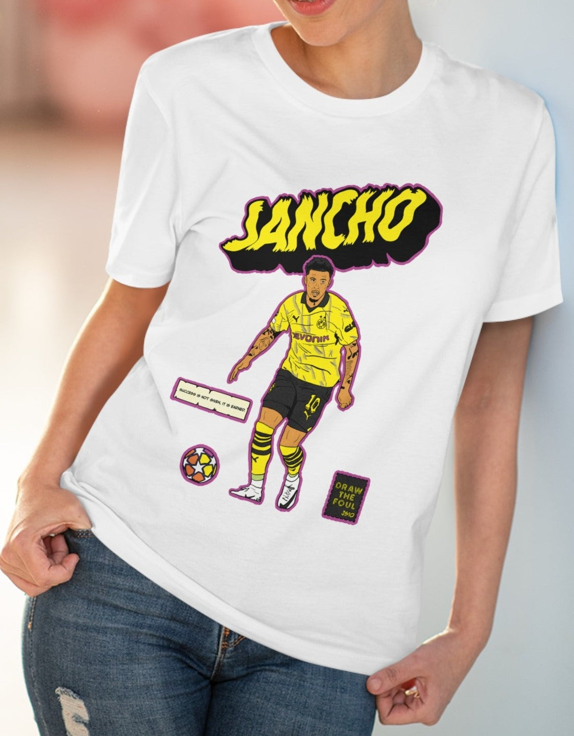 Sancho 'Success Is Not Given' T Shirt (Champions League Final)