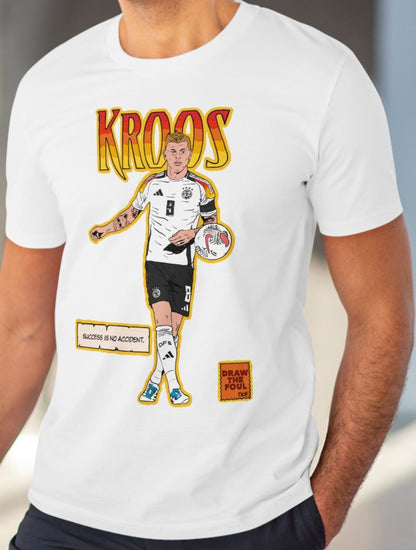 Toni Kroos 'Success Is No Accident' T Shirt (Euros'24)