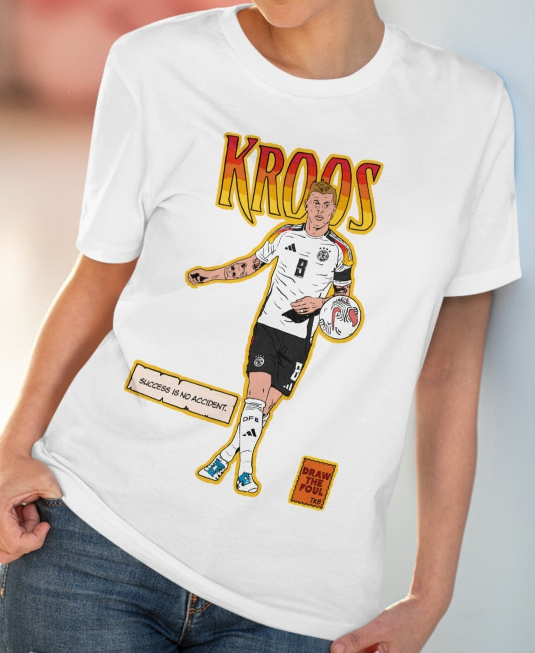 Toni Kroos 'Success Is No Accident' T Shirt (Euros'24)